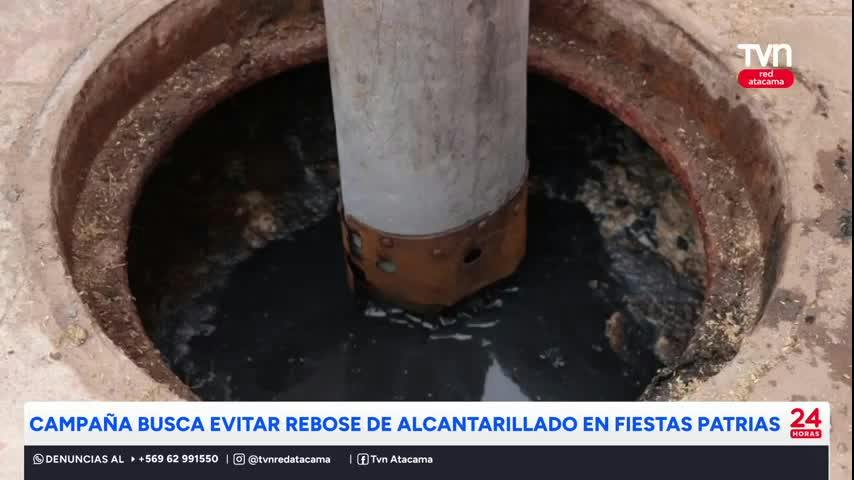 Campaña busca evitar rebose de alcantarillado