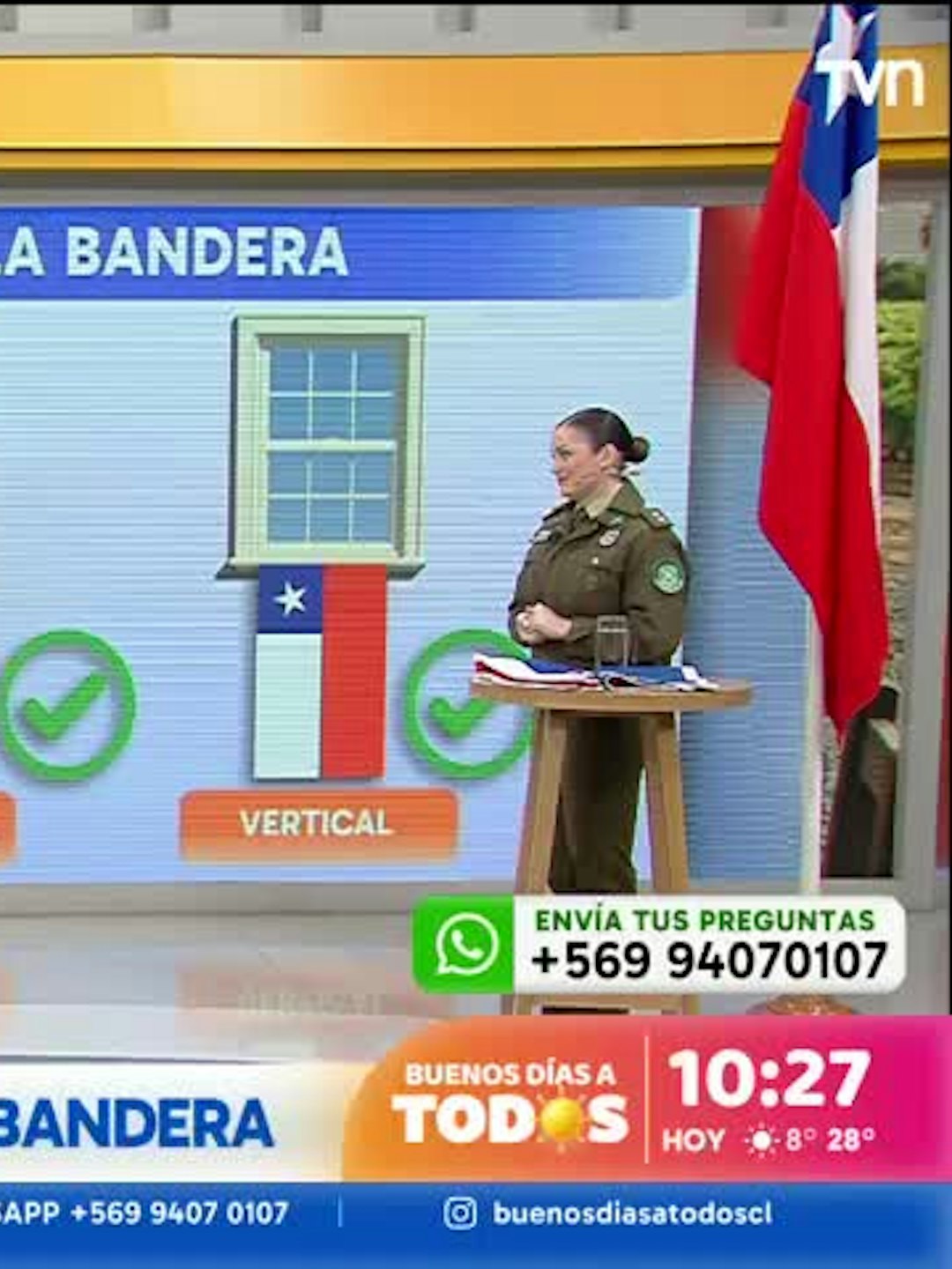 Evite multas: sepa cómo poner la bandera correctamente