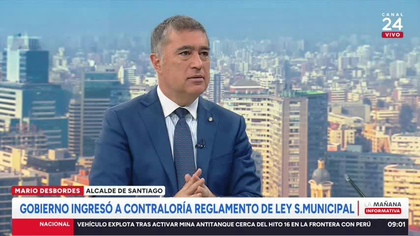 Reglamento de Ley Seguridad Municipal: Desbordes lamenta que Gobierno "abre un flanco con alcaldes"