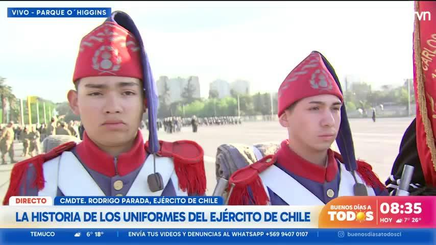 Conocimos la historia de los uniformes del Ejército de Chile