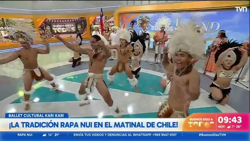 La tradición Rapa Nui en el Buenos Días a Todos 
