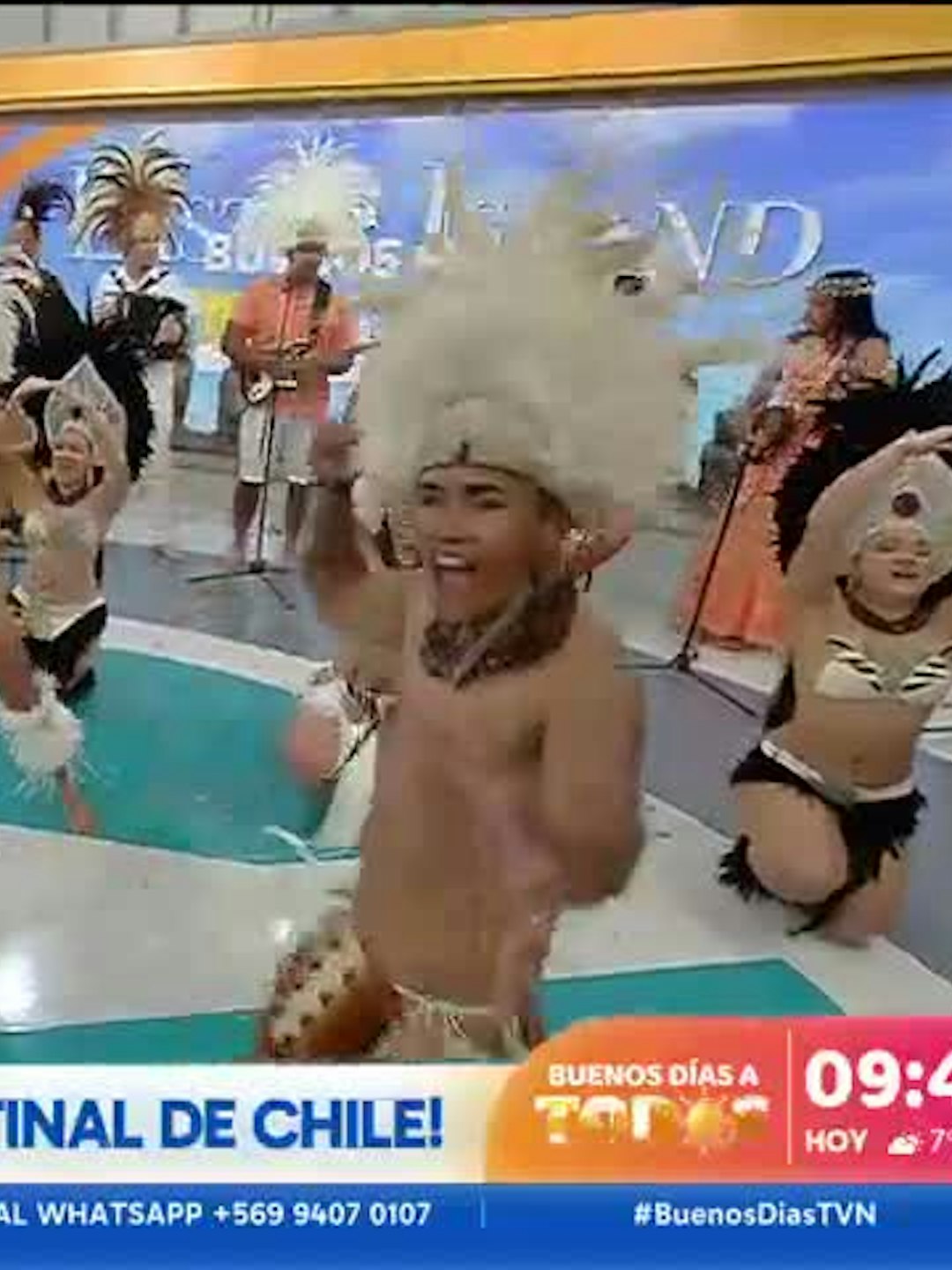 La tradición Rapa Nui en el Buenos Días a Todos