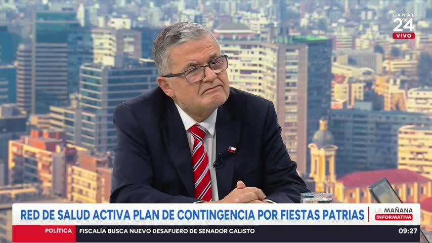 La preparación de la red asistencial de cara a Fiestas Patrias