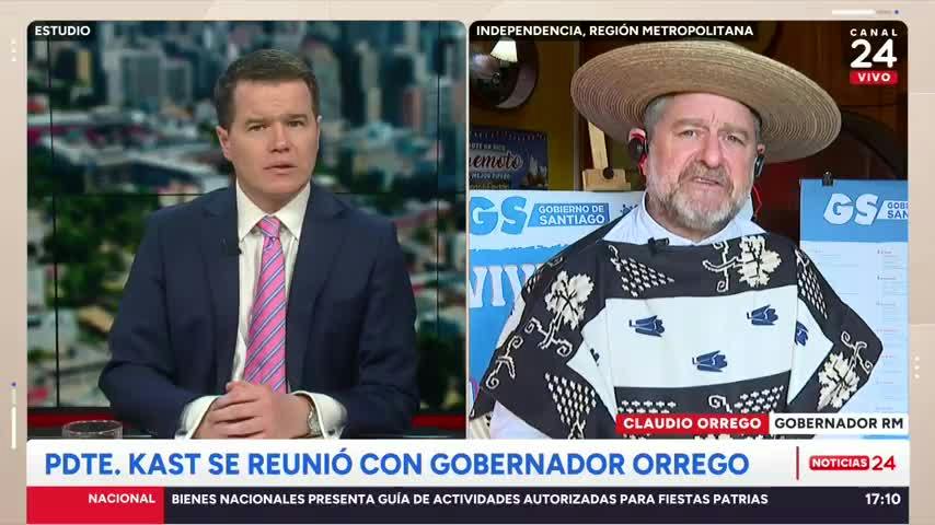 Gobernador Orrego: “El ministro Arrau, por tratar de ir demasiado rápido, está cometiendo errores que le van a hacer daño”