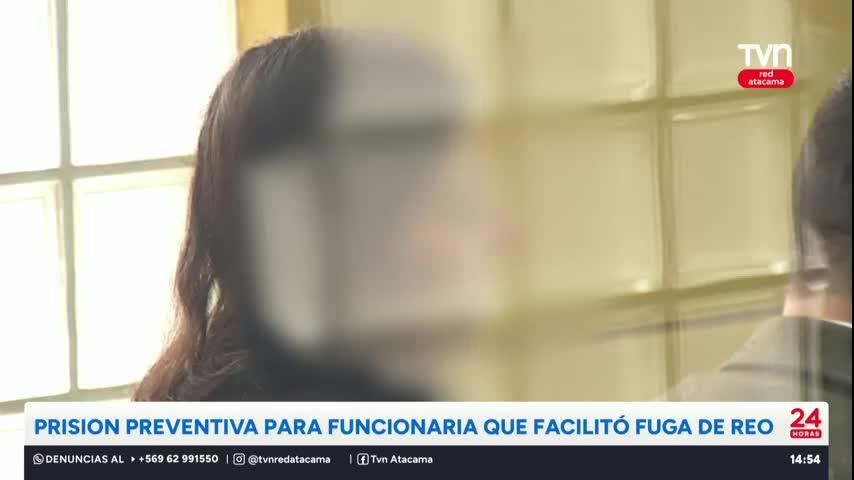 Funcionaria que facilitó fuga de condenado queda en prisión preventiva