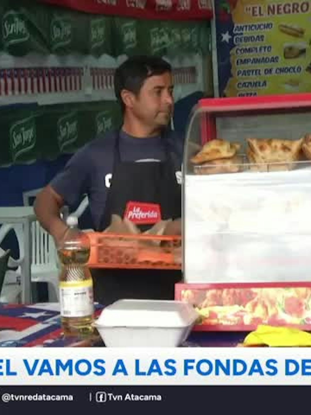 Dan el vamos a las fondas en el parque el pretil