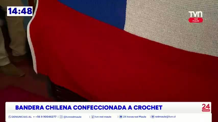 Hermosa Bandera a Crochet