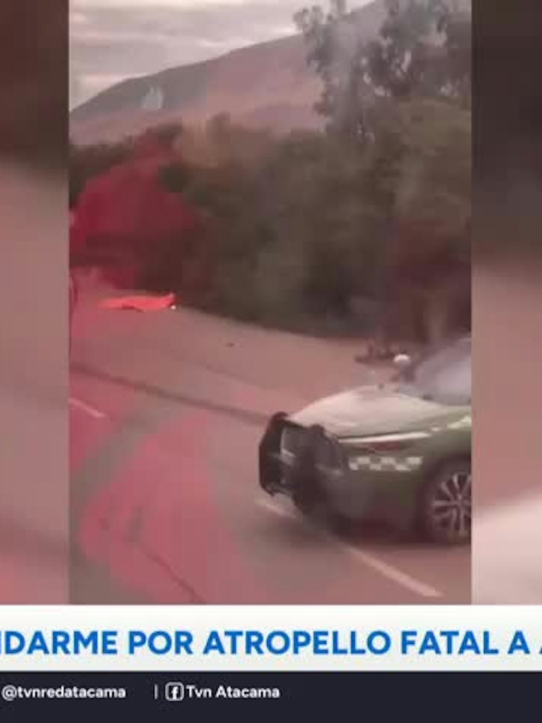 Formalizan a gendarme por atropello fatal de adulto mayor