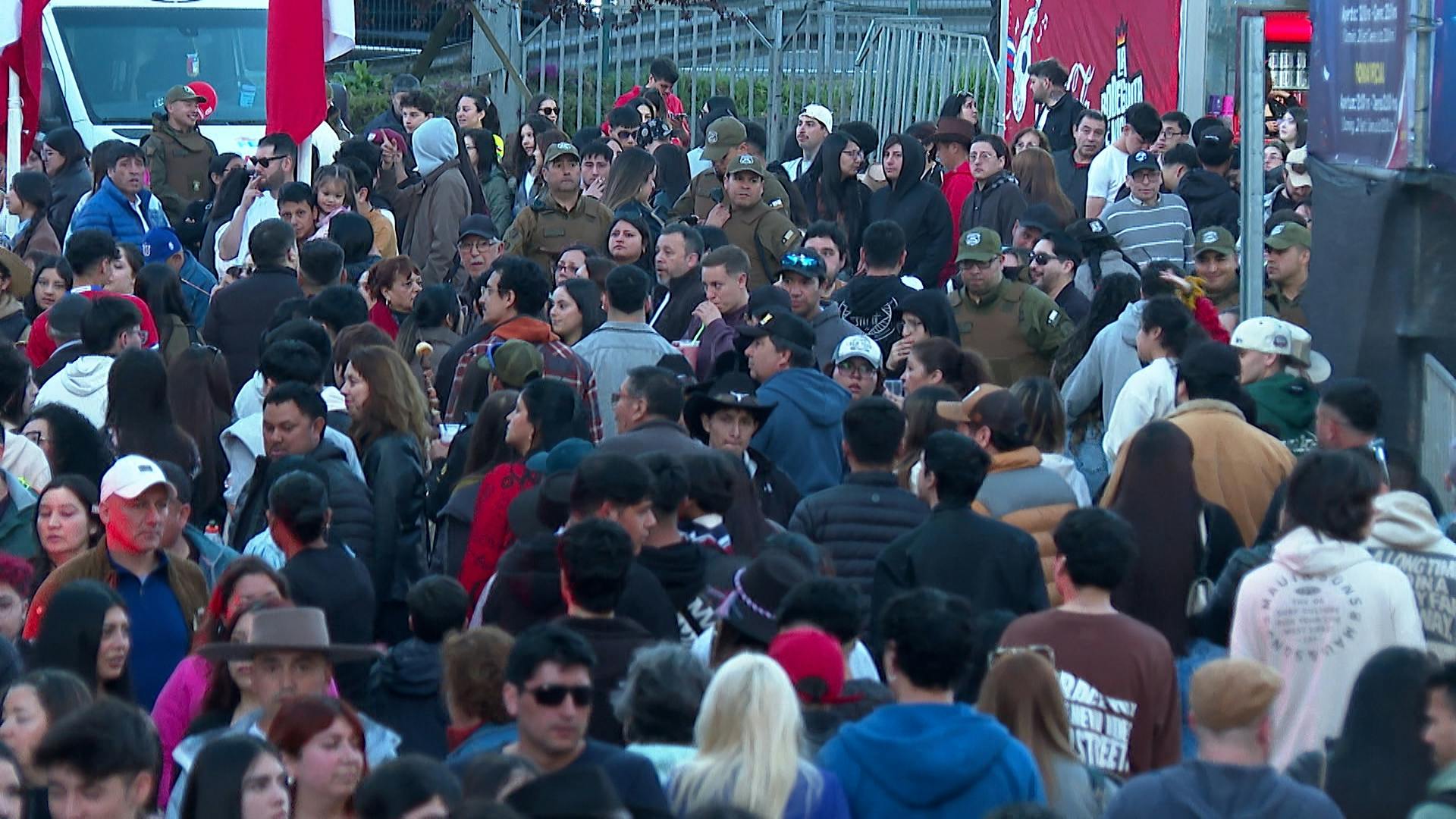 Fonderos esperaban más de fiestas patrias