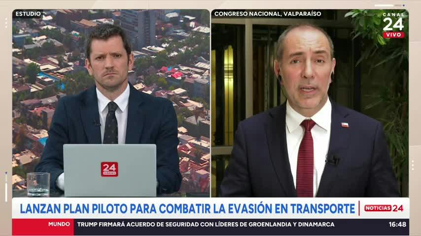 Ministro de Grange y agentes antievasión: “Debiesen impedir que alguna persona que no paga su pasaje ingrese al bus”
