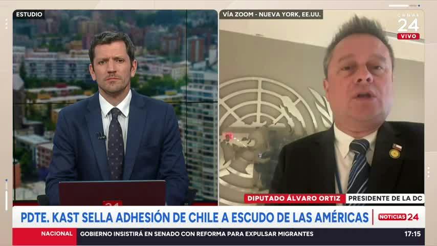 Presidente de la DC y adhesión de Chile al Escudo de las Américas: “Es un gesto de sumisión tremendo”