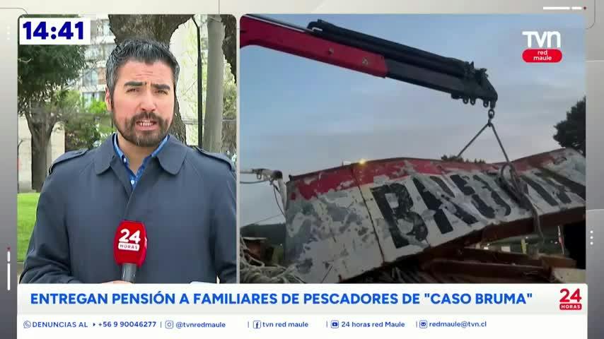 Familiares de Pescadores del "Bruma" reciben pensiones de gracia