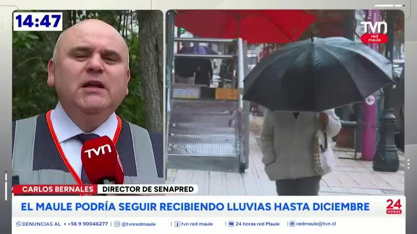 Lluvias y viento marcarán este jueves en el Maule: proyectan nuevas precipitaciones para los próximos meses