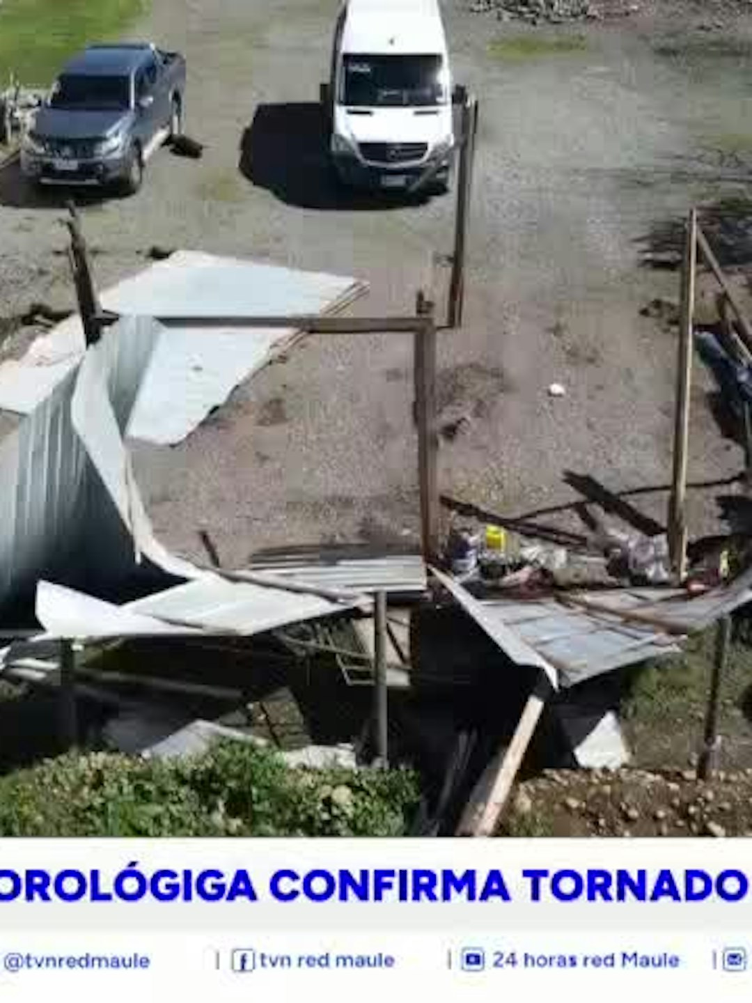 Se confirmó Tornado en Longaví