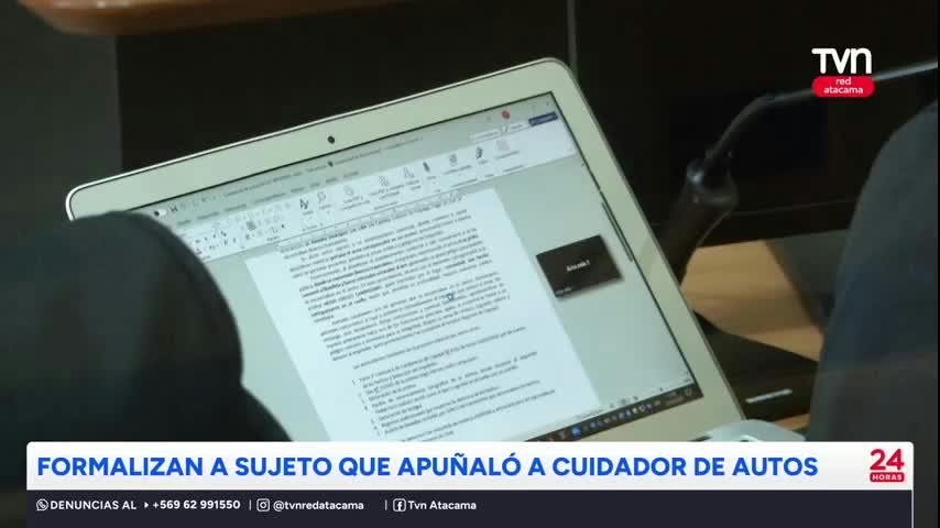 Formalizan a sujeto que apuñaló a cuidador de autos