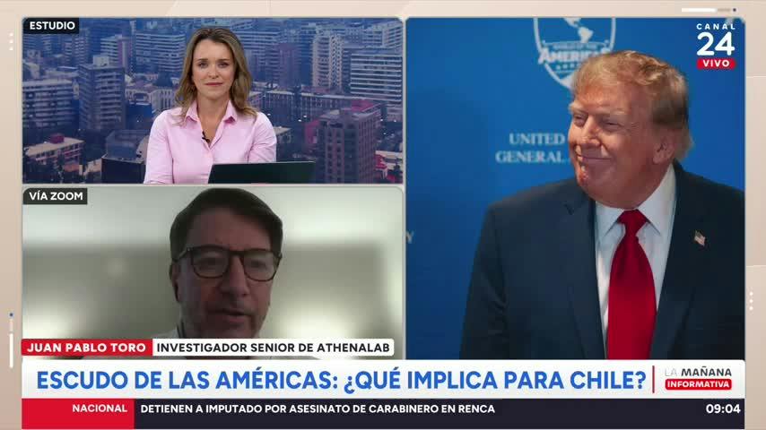 Juan Pablo Toro: “Hay muchas razones para tener un alineamiento con Estados Unidos”