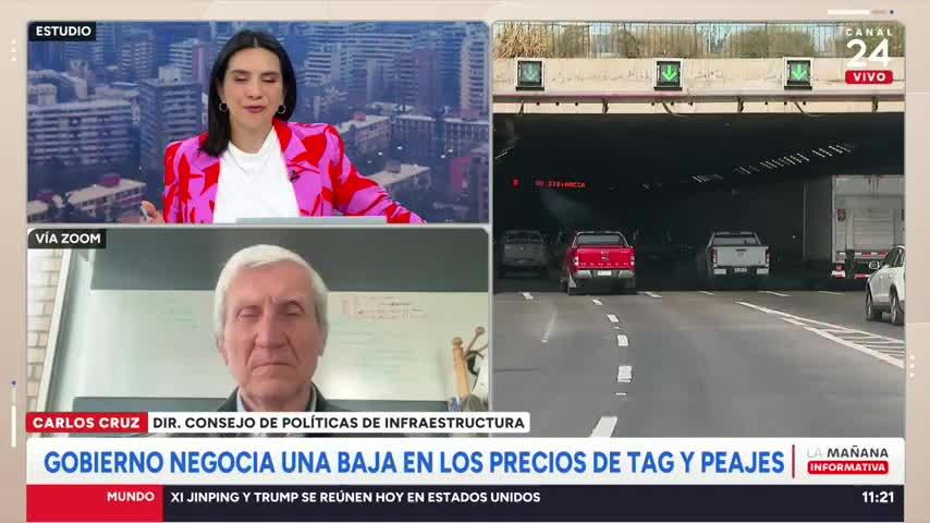 TAG y peajes: "No es buena decisión bajar tarifas de un sistema que funciona"