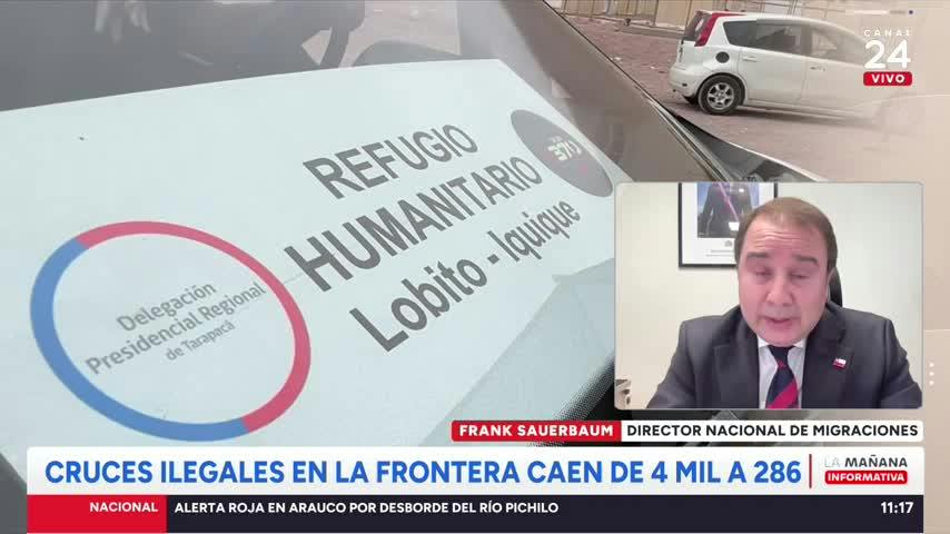 Director nacional de Migraciones: “Esto demuestra que el gobierno de Kast está haciendo efecto”