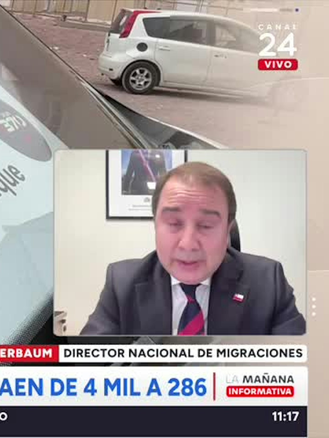 Director nacional de Migraciones: “Esto demuestra que el gobierno de Kast está haciendo efecto”