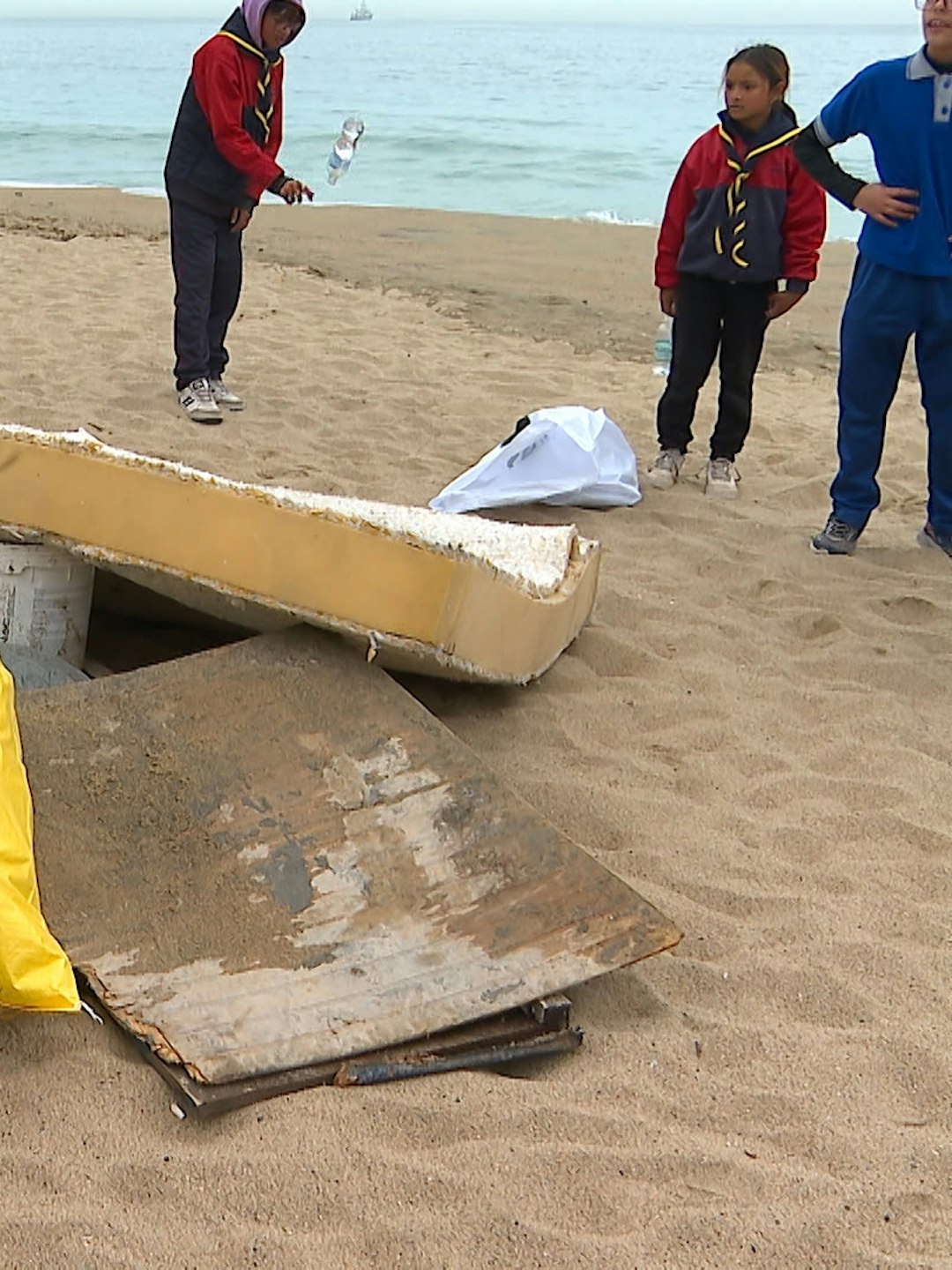 Caleta Portales se moviliza por la limpieza y protección de su costa