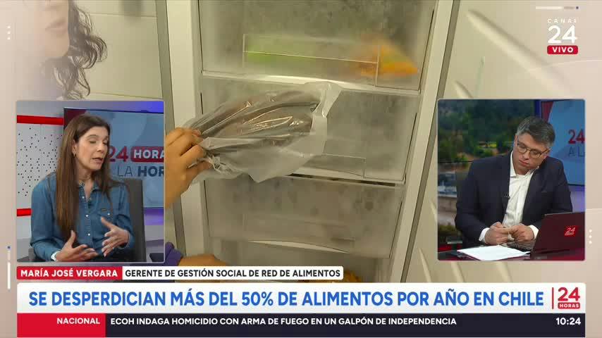 Chile desperdicia 1,6 toneladas de alimentos por año