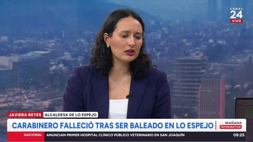 Alcaldesa Reyes y asesinatos en Lo Espejo: "Los copamientos ayudarían, pero no resolverán problemas"