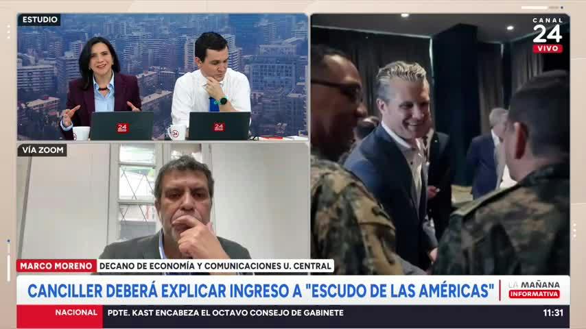 Marco Moreno: "La pregunta es cómo y dónde se están tomando las decisiones de política exterior"