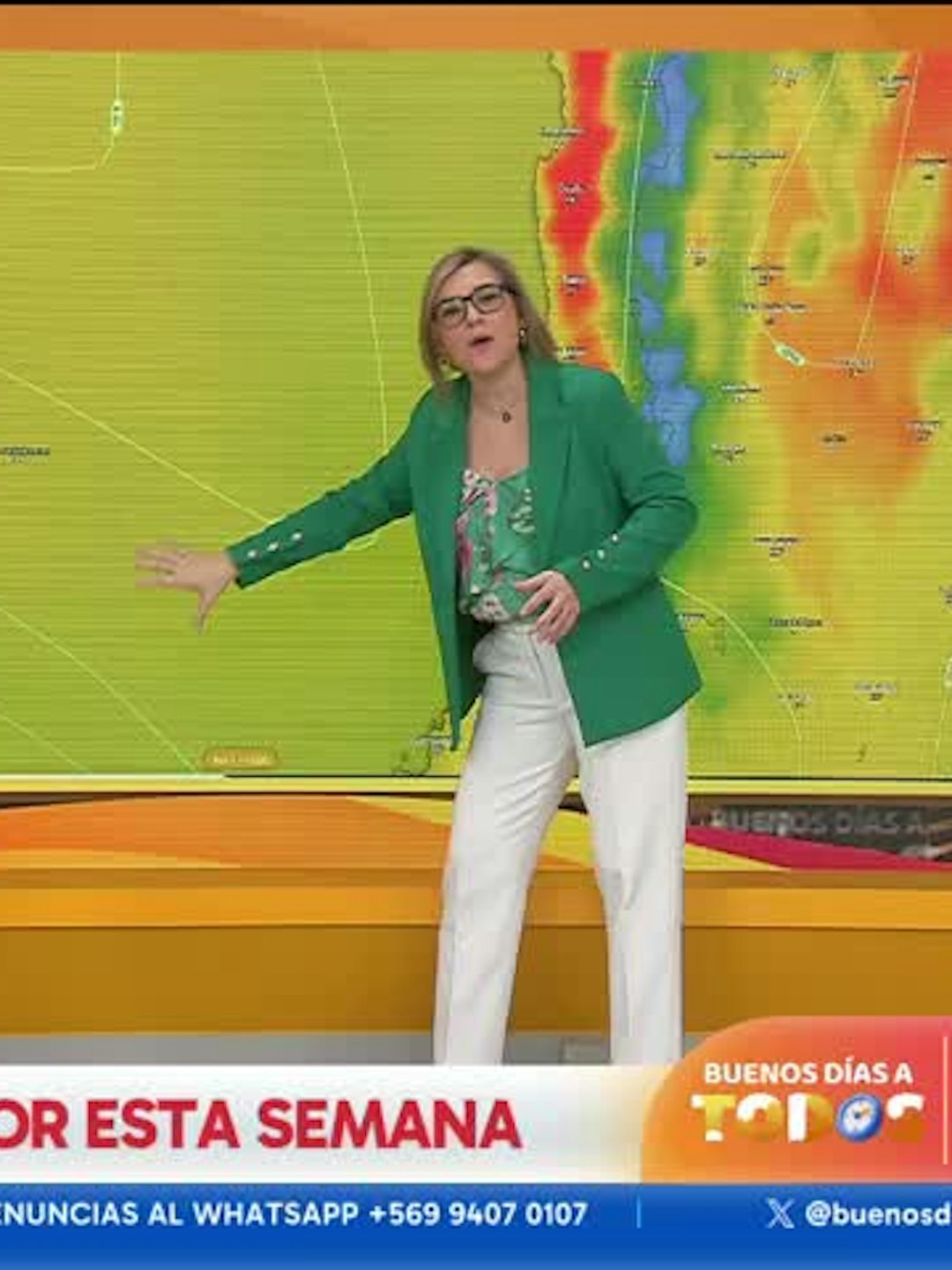 Meteoróloga de TVN alerta por golpe de calor esta semana