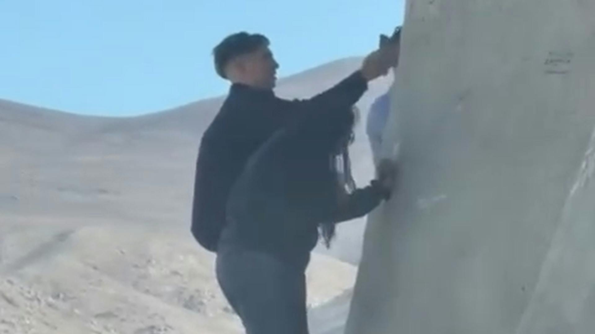 Repudio generalizado tras nuevo acto de vandalismo en "La Mano del Desierto"