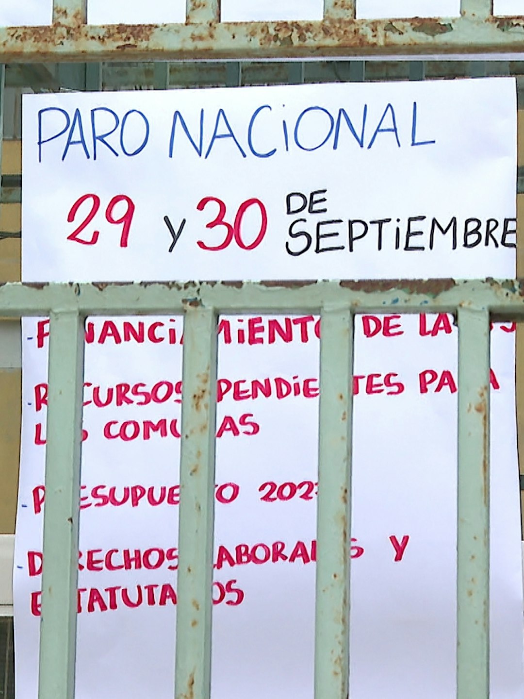 CESFAM iniciaron paro nacional de 48 horas manteniendo turnos éticos