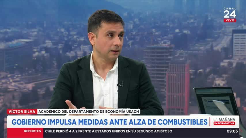 Víctor Silva, académico USACH: “Nosotros importamos casi el 100% del combustible que consumimos”
