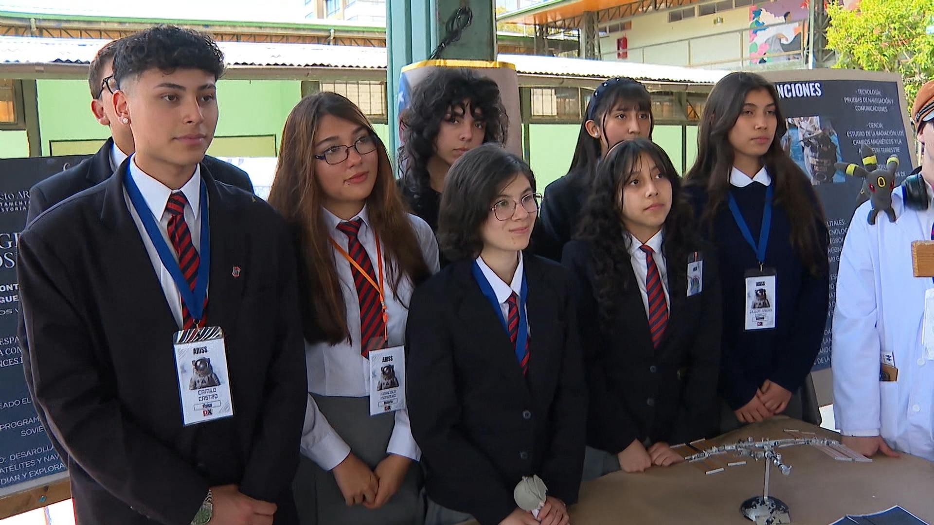 Liceo de Villa Alemana logra comunicarse con astronautas de la Estación Espacial Internacional