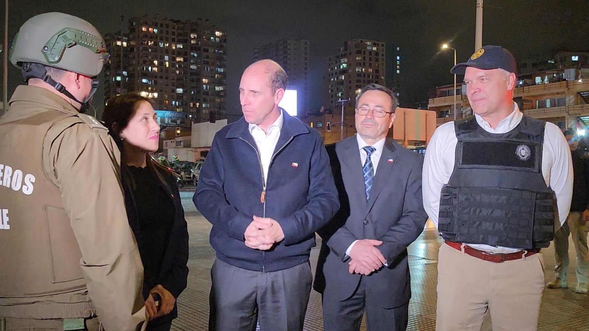 ¡Fuerte despliegue de seguridad en Antofagasta!