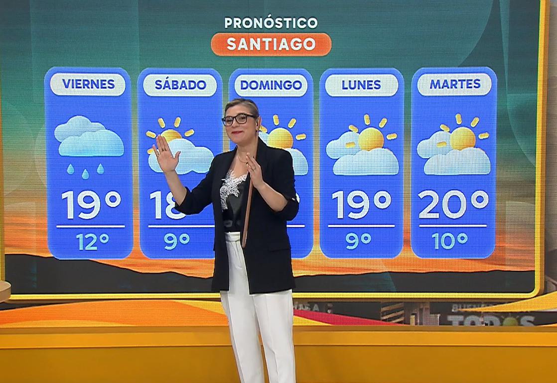 ¿A qué hora y en qué sectores?: Mañana vuelven las lluvias a la región Metropolitana