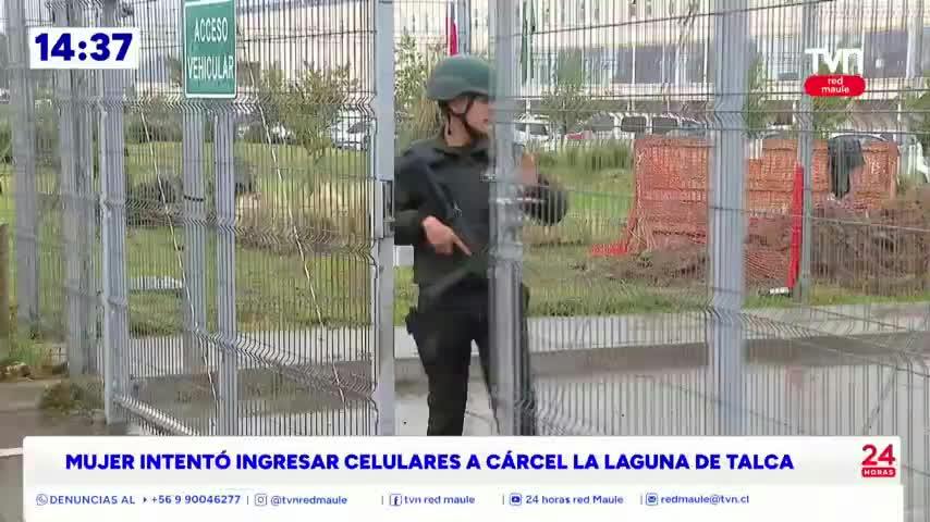 Mujer intentó ingresar celulares a Cárcel La Laguna