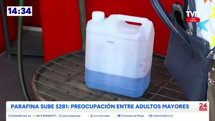 El golpe de la parafina: talquinos sacan cuentas tras alza de $281
