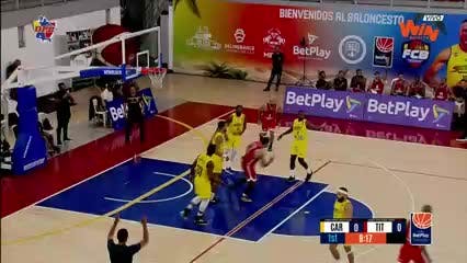Liga BetPlay de Baloncesto: Caribbean vs. Titanes 