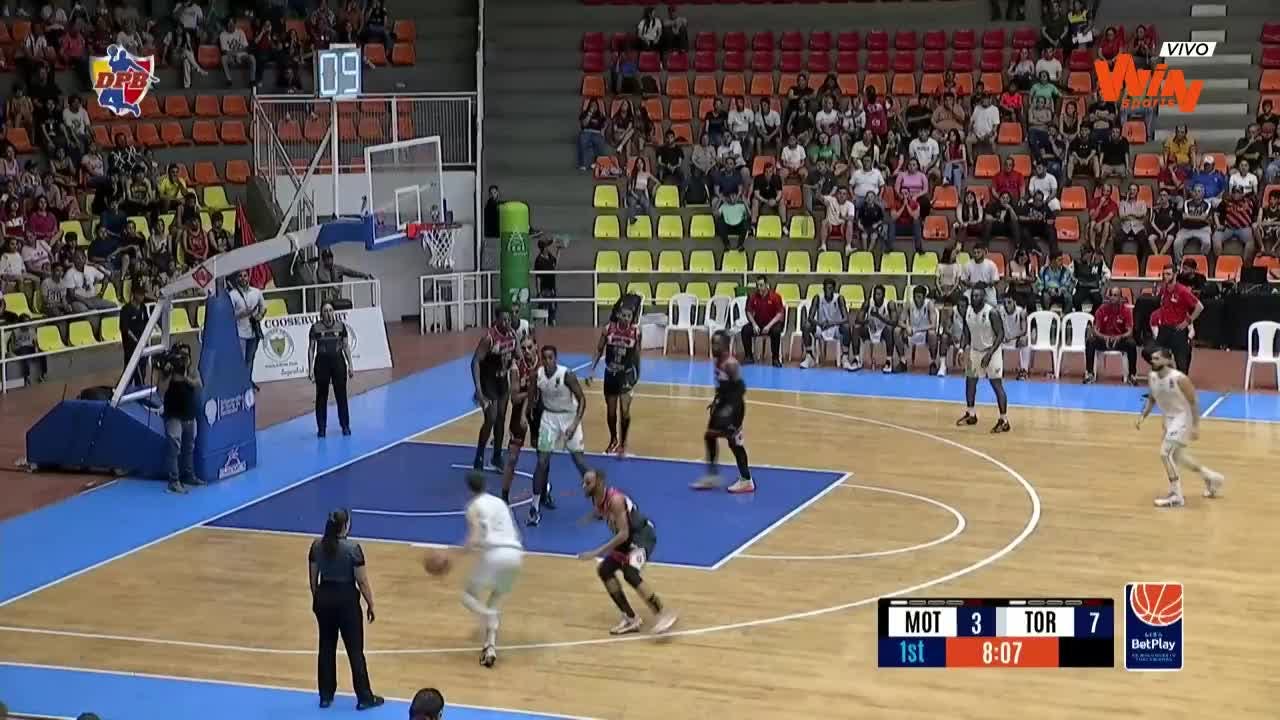Liga BetPlay de Baloncesto: Motilones vs. Toros del Valle 