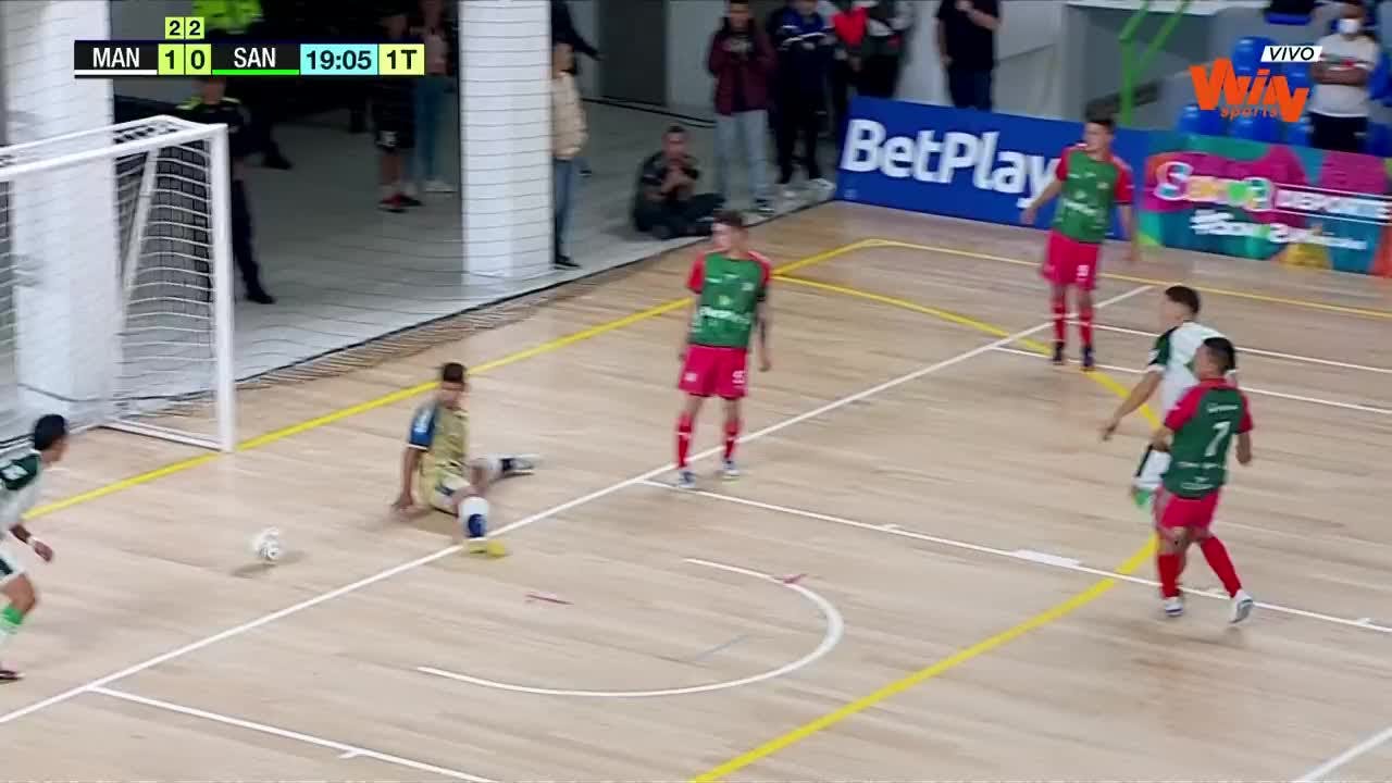 Liga de Futsal: U. de Manizales vs. Sanpas
