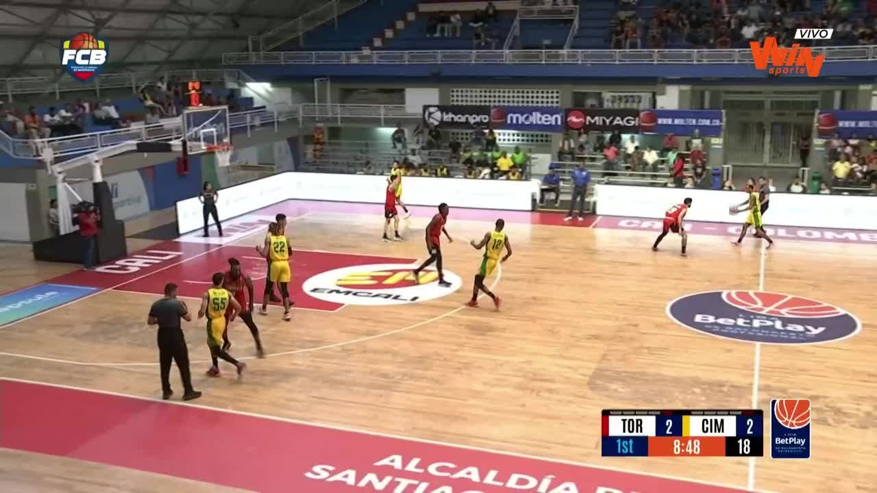 Liga BetPlay de Baloncesto: Toros vs. Cimarrones 