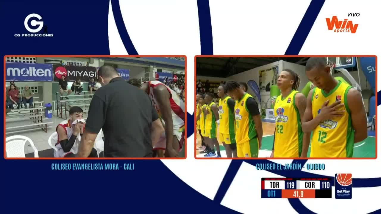 Liga BetPlay de Baloncesto: Cimarrones vs. Titanes