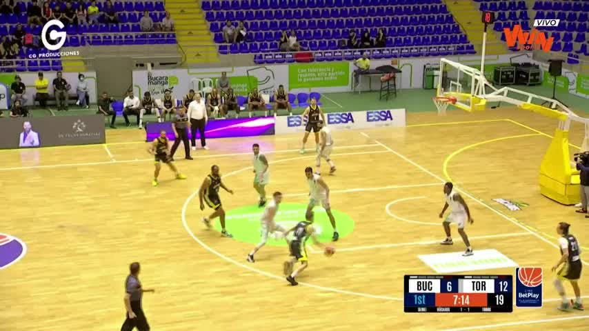  Liga BetPlay de Baloncesto: Búcaros vs. Toros 