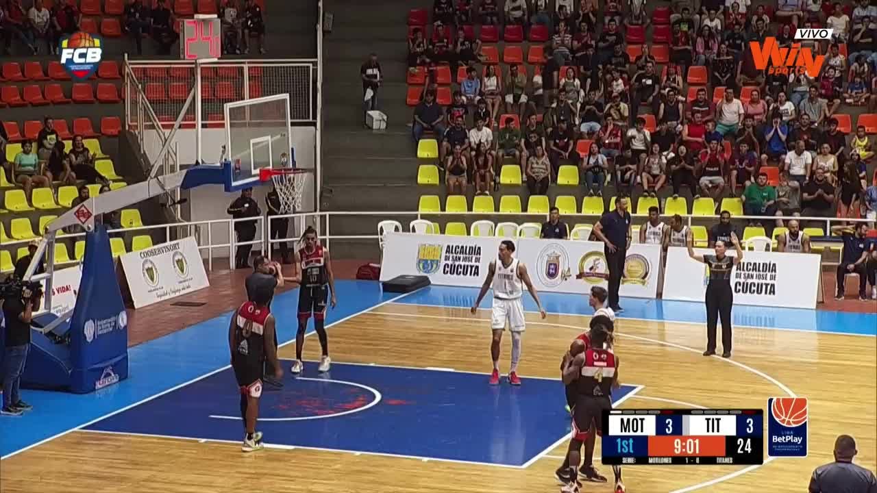 Liga BetPlay de Baloncesto: Motilones vs. Titanes