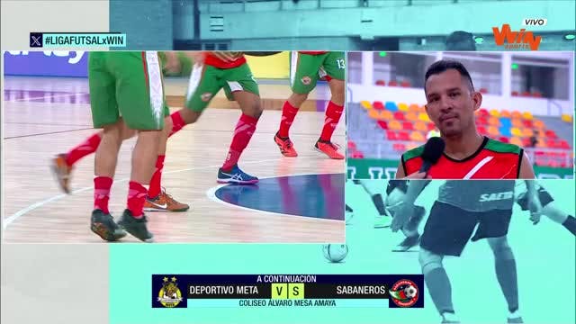 Liga de Fútsal: Dep. Meta vs. Sabaneros