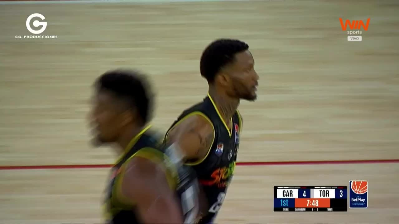 Liga BetPlay de Baloncesto: Caribbean vs. Toros del Valle