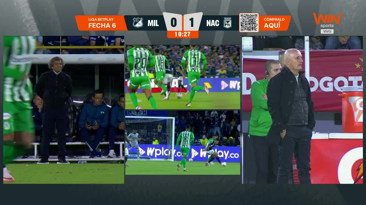 Juego Al Aire: Millonarios vs. Nacional 