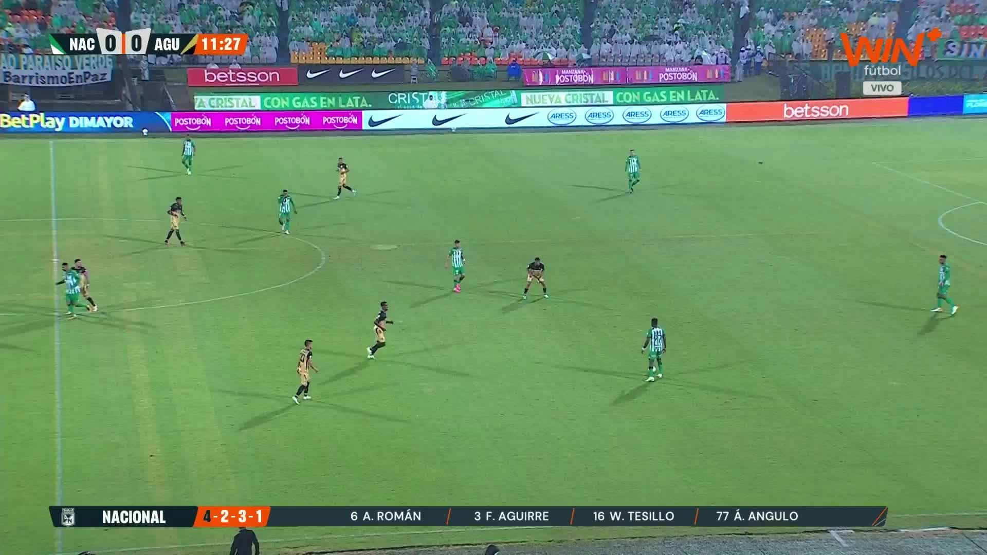 Liga BetPlay Dimayor 2024 - II: Nacional vs. Águilas Doradas 