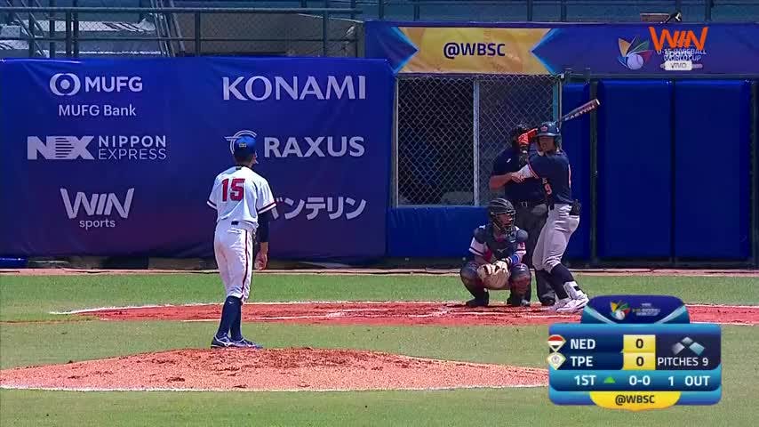 Copa Mundial de Beisbol Sub-15: Países Bajos vs. China Taipéi 