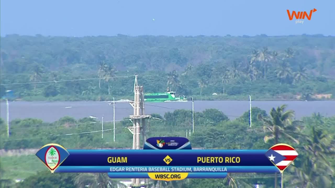  Copa Mundial de Beisbol Sub-15: Guam vs. Puerto Rico 