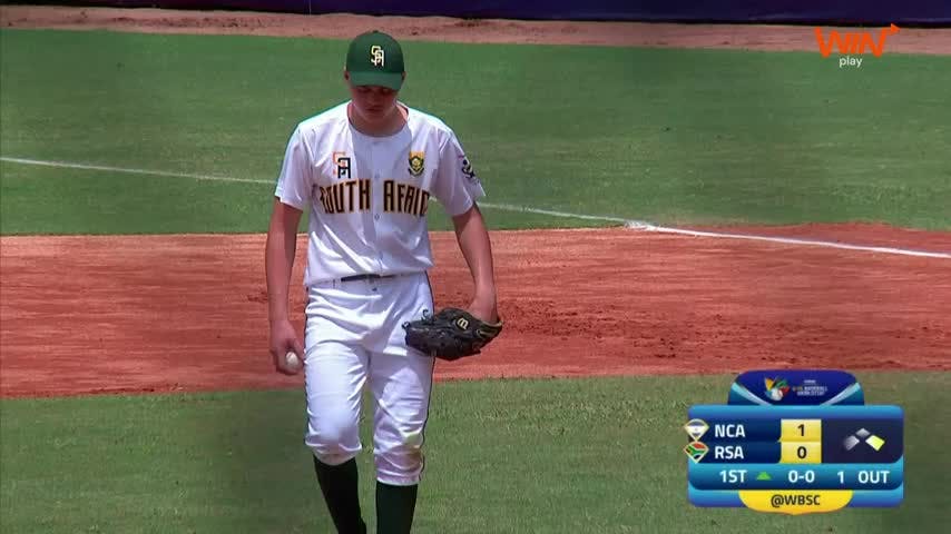  Copa Mundial de Beisbol Sub-15: Nicaragua vs. Sudáfrica